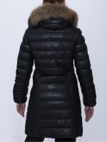 Пальто женское Demi Leather PARAJUMPERS