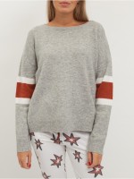 Джемпер женский Sweater with Stripes JUVIA