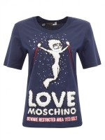 Футболка женская T-Shirt LOVE MOSCHINO