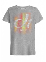 Футболка жен. Long Graphic T-Shirt DEHA
