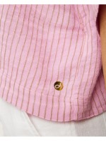 Рубашка женская Pinstriped Linen Shirt DEHA