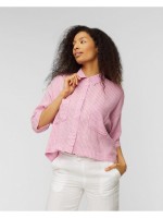 Рубашка женская Pinstriped Linen Shirt DEHA