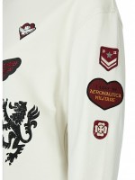 Свитшот женский Patches and Embroidery AERONAUTICA MILITARE