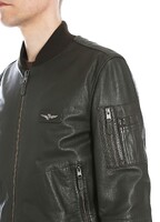 Куртка кожаная мужская AERONAUTICA MILITARE