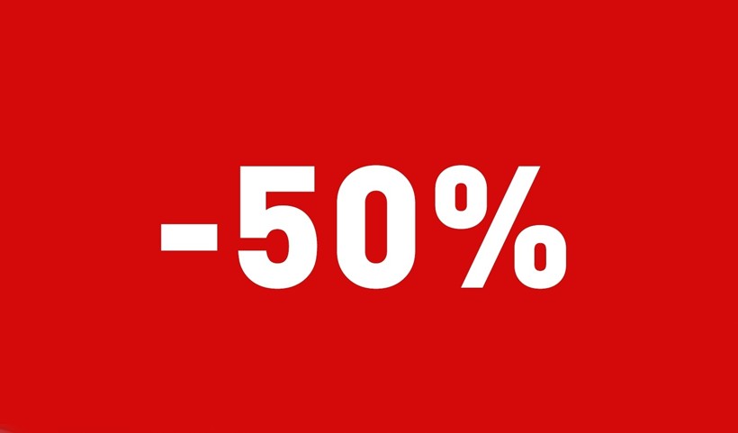 Sale 50%!