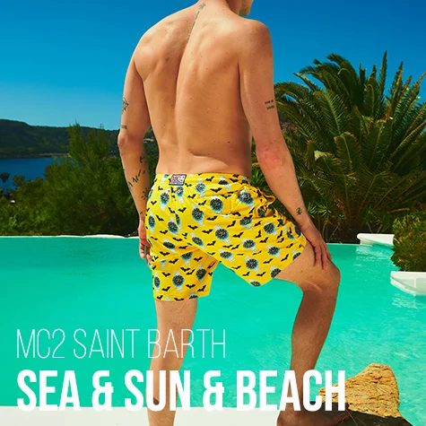Мужские пляжные шорты MC2 Saint Barth