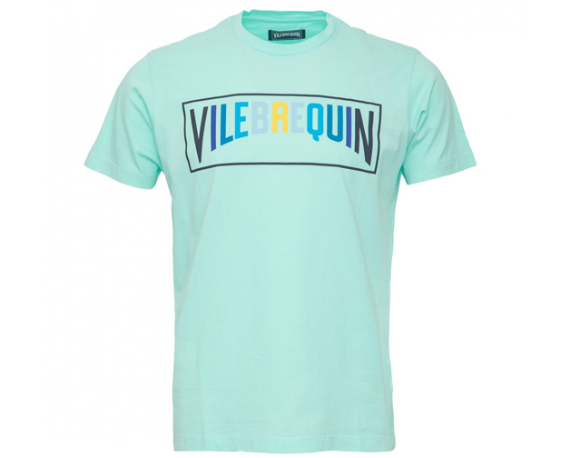 голубая футболка мужская Vilebrequin